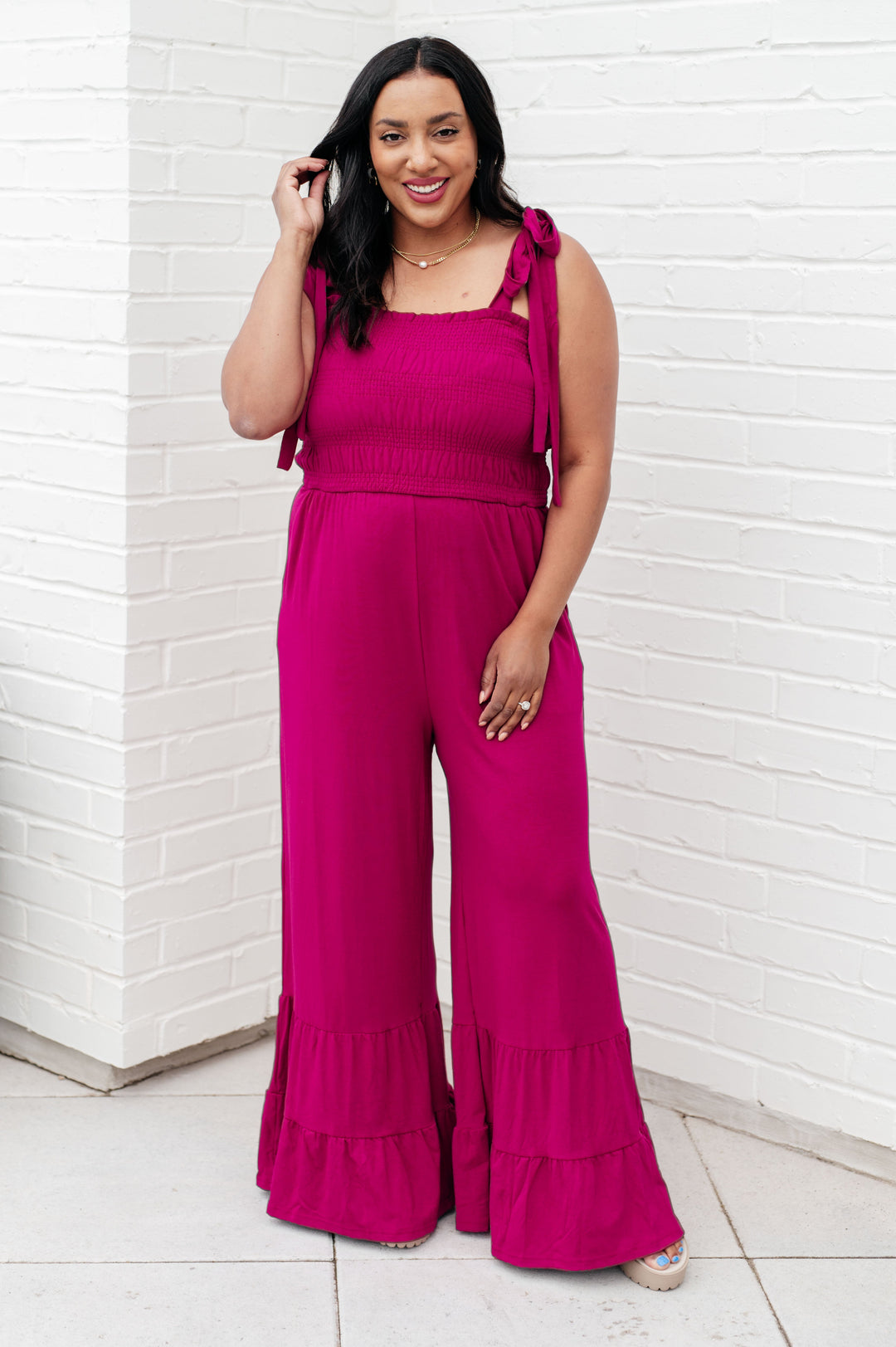 Almost Available Flared Jumpsuit-Jumpsuits & Rompers-Ave Shops-[option4]-[option5]-[option6]-[option7]-[option8]-Shop-Boutique-Clothing-for-Women-Online