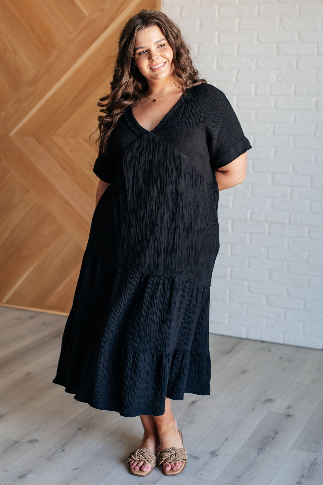 Always Learning Dolman Sleeve Dress in Black-Dresses-Ave Shops-[option4]-[option5]-[option6]-[option7]-[option8]-Shop-Boutique-Clothing-for-Women-Online