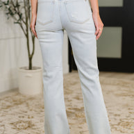 Judy Blue Alyse Mid Rise Destroy & Fray Hem Bootcut-Womens-Ave Shops-[option4]-[option5]-[option6]-[option7]-[option8]-Shop-Boutique-Clothing-for-Women-Online