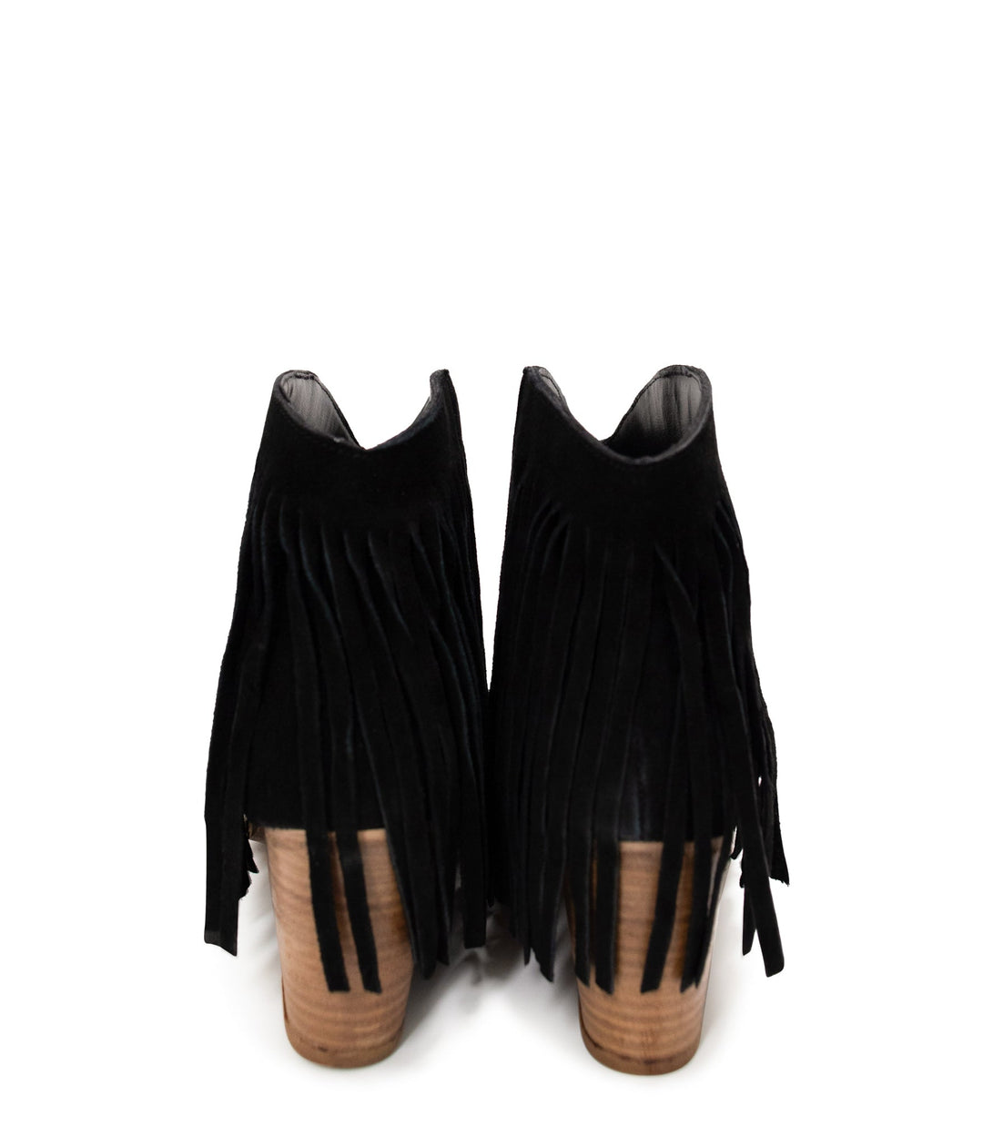 Amos Fringe Ankle Bootie in Black Suede-Shoes-Ave Shops-[option4]-[option5]-[option6]-[option7]-[option8]-Shop-Boutique-Clothing-for-Women-Online