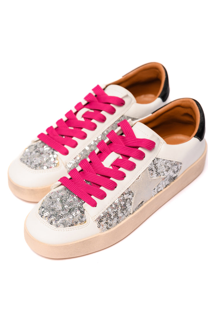 Corky's Another Round Sneakers in Silver Sequins-Womens-Ave Shops-[option4]-[option5]-[option6]-[option7]-[option8]-Shop-Boutique-Clothing-for-Women-Online