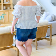 Anticipating More Smocked Blouse-Tops-Ave Shops-[option4]-[option5]-[option6]-[option7]-[option8]-Shop-Boutique-Clothing-for-Women-Online