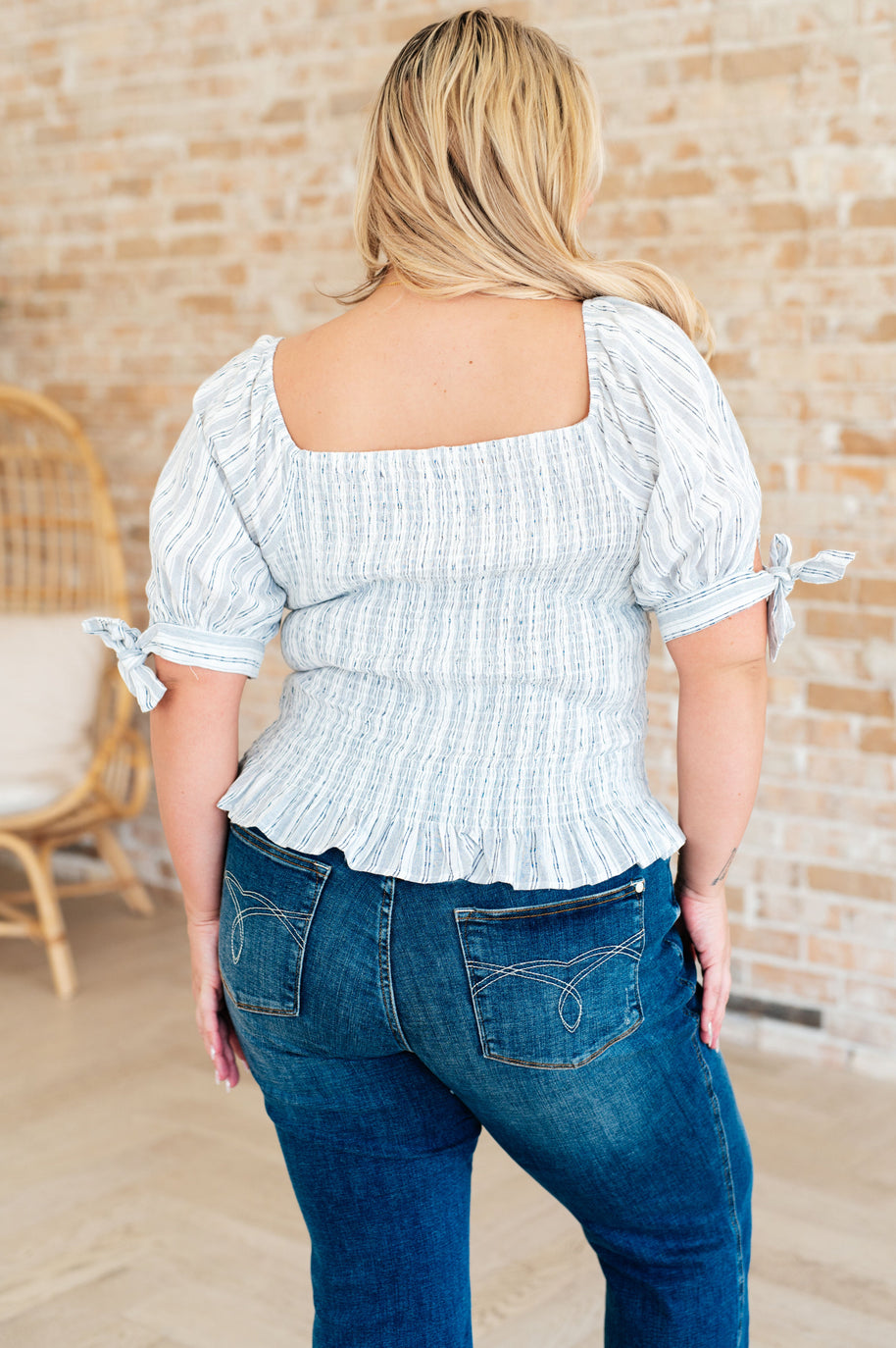 Anticipating More Smocked Blouse-Tops-Ave Shops-[option4]-[option5]-[option6]-[option7]-[option8]-Shop-Boutique-Clothing-for-Women-Online