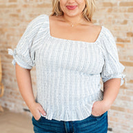 Anticipating More Smocked Blouse-Tops-Ave Shops-[option4]-[option5]-[option6]-[option7]-[option8]-Shop-Boutique-Clothing-for-Women-Online