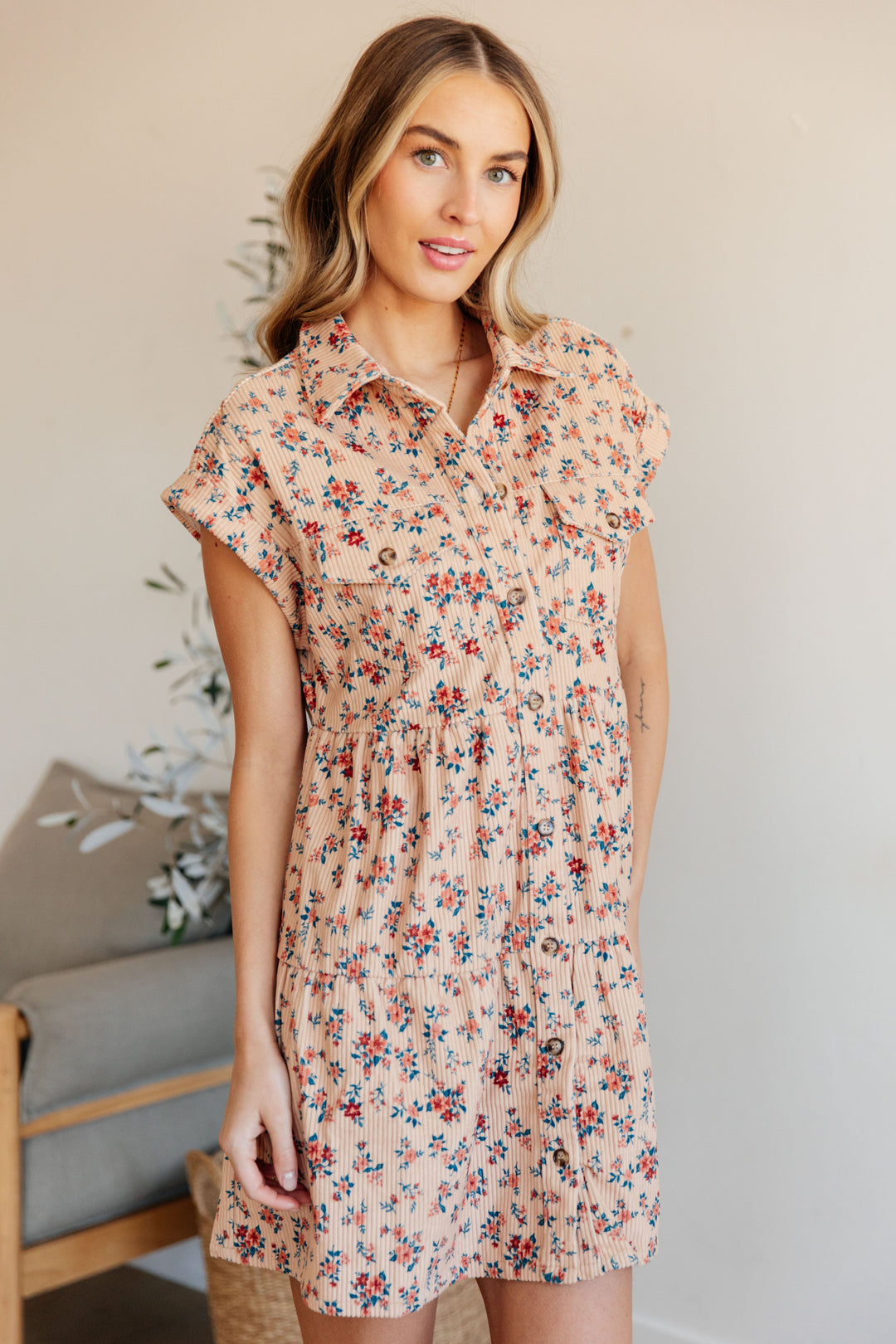 Anywhere You Go I'll Be Collared Dress-Womens-Ave Shops-[option4]-[option5]-[option6]-[option7]-[option8]-Shop-Boutique-Clothing-for-Women-Online