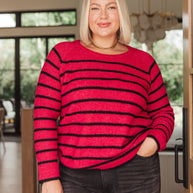 Are We There Yet? Striped Sweater-Tops-Ave Shops-[option4]-[option5]-[option6]-[option7]-[option8]-Shop-Boutique-Clothing-for-Women-Online