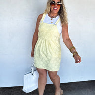 Blakeley Sunshine & Daisies Overall Dress-Womens-Ave Shops-[option4]-[option5]-[option6]-[option7]-[option8]-Shop-Boutique-Clothing-for-Women-Online
