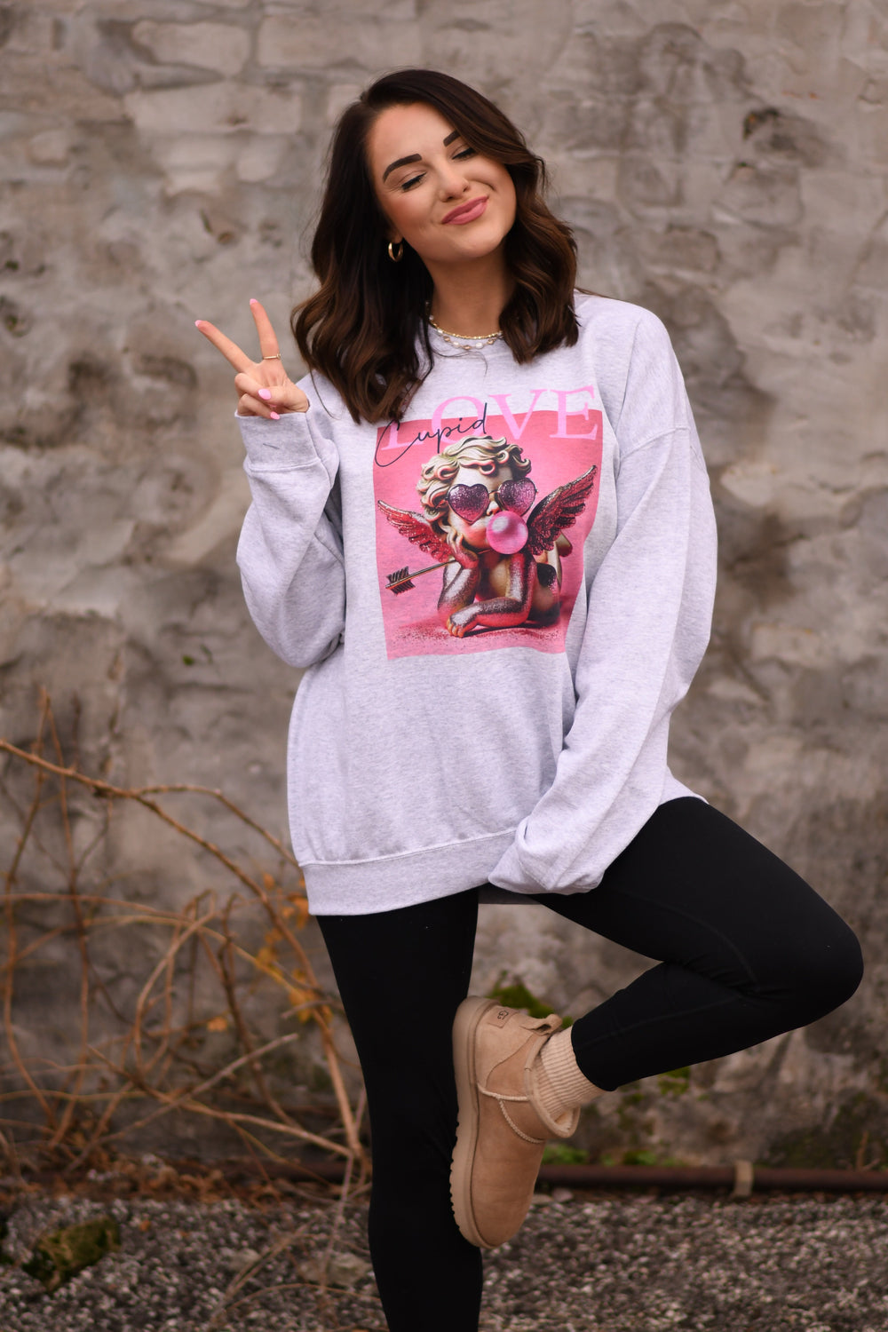 Love Cupid Sweatshirt-P&PD Wholesale-[option4]-[option5]-[option6]-[option7]-[option8]-Shop-Boutique-Clothing-for-Women-Online