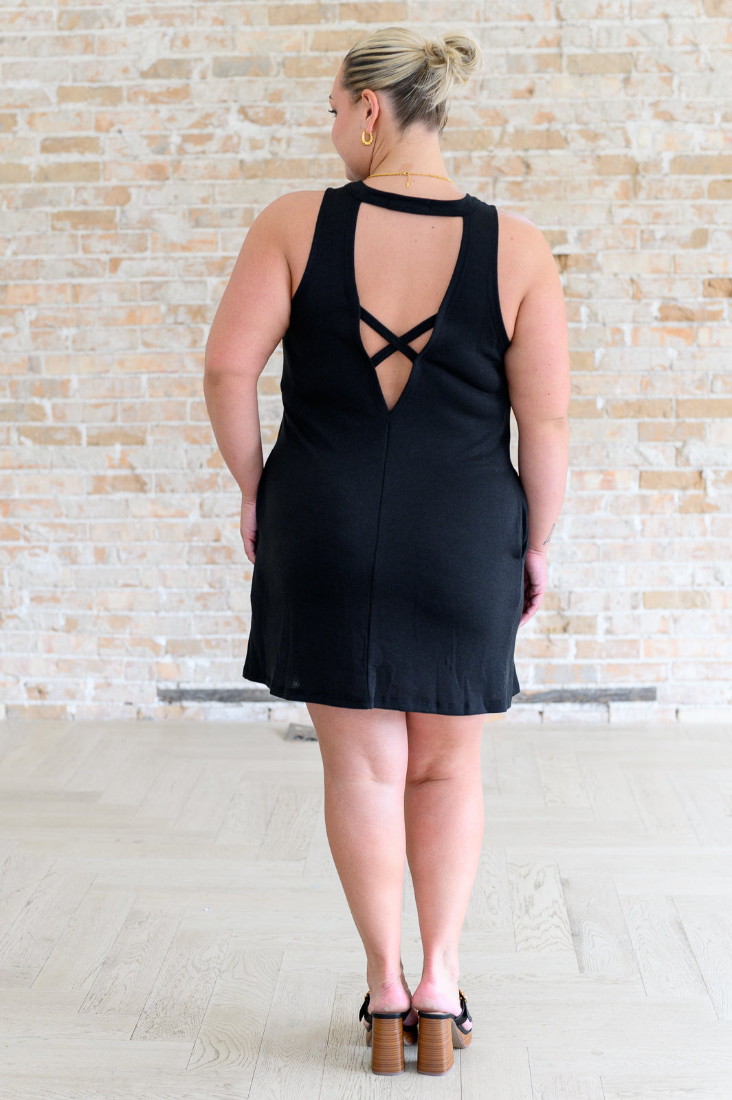 Back it Up Crisscross Cut-Out Back Dress-Dresses-Ave Shops-[option4]-[option5]-[option6]-[option7]-[option8]-Shop-Boutique-Clothing-for-Women-Online