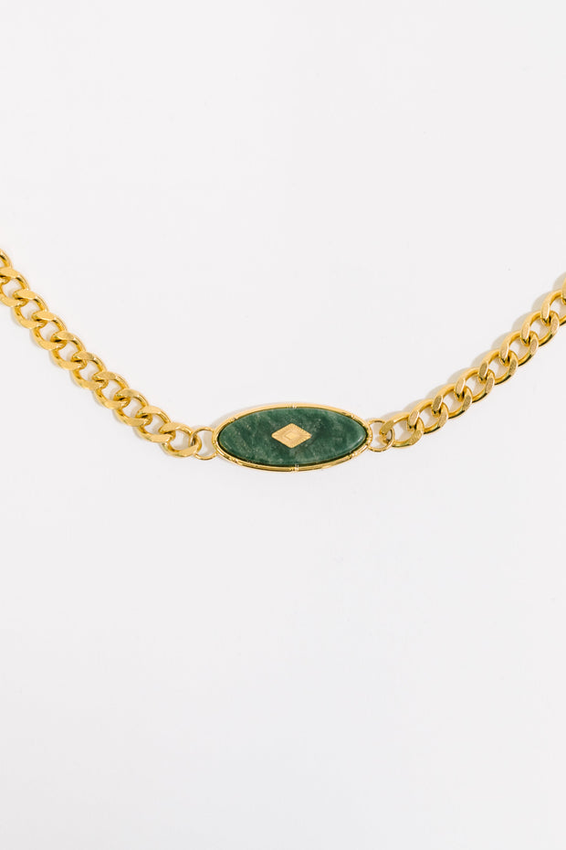 Bangle in Jade Bracelet-Womens-Ave Shops-[option4]-[option5]-[option6]-[option7]-[option8]-Shop-Boutique-Clothing-for-Women-Online