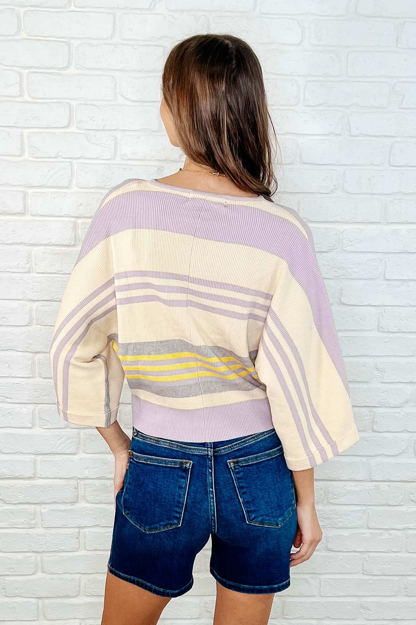 Barely Justified Striped Dolman Sleeve Top-Womens-Ave Shops-[option4]-[option5]-[option6]-[option7]-[option8]-Shop-Boutique-Clothing-for-Women-Online