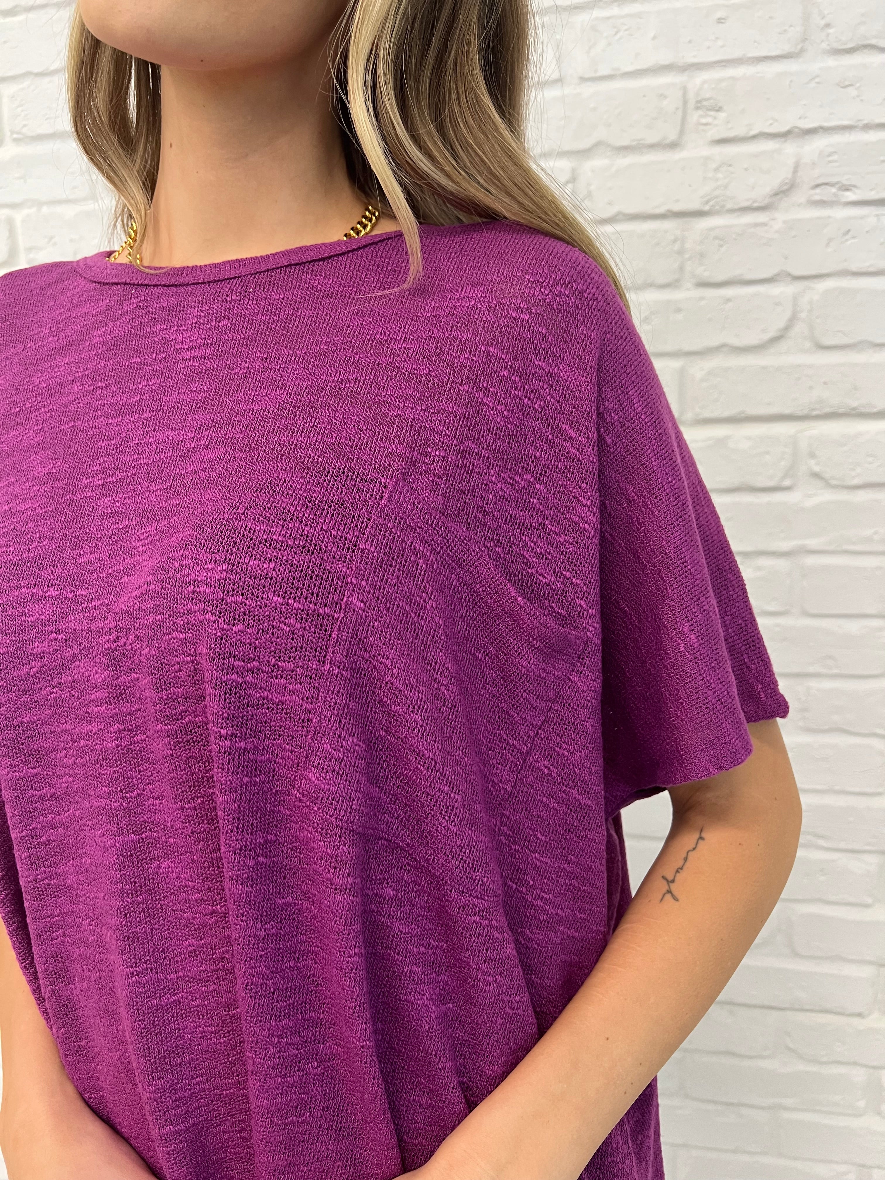 Basically Flowing Dolman Sleeve Top in Lt Plum-Womens-Ave Shops-[option4]-[option5]-[option6]-[option7]-[option8]-Shop-Boutique-Clothing-for-Women-Online