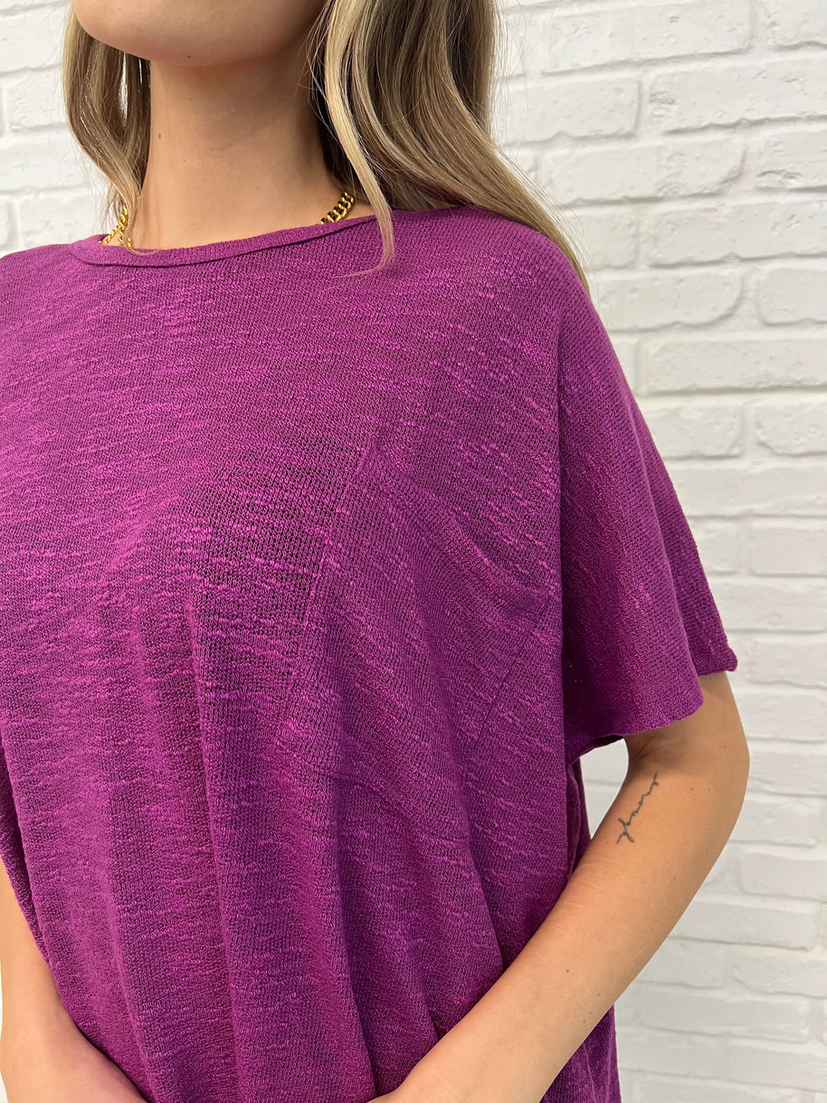 Basically Flowing Dolman Sleeve Top in Lt Plum-Womens-Ave Shops-[option4]-[option5]-[option6]-[option7]-[option8]-Shop-Boutique-Clothing-for-Women-Online