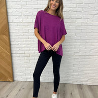 Basically Flowing Dolman Sleeve Top in Lt Plum-Womens-Ave Shops-[option4]-[option5]-[option6]-[option7]-[option8]-Shop-Boutique-Clothing-for-Women-Online