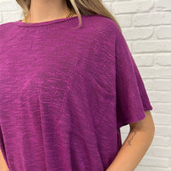 Basically Flowing Dolman Sleeve Top in Lt Plum-Womens-Ave Shops-[option4]-[option5]-[option6]-[option7]-[option8]-Shop-Boutique-Clothing-for-Women-Online