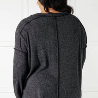 Zenana Basically Freezing Brushed Hacci Top in Black-Tops-Ave Shops-[option4]-[option5]-[option6]-[option7]-[option8]-Shop-Boutique-Clothing-for-Women-Online