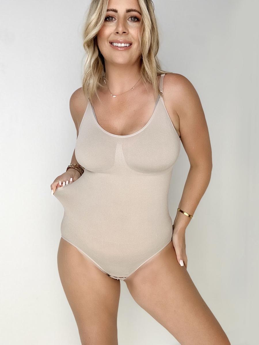 FawnFit Everyday Smoothing Bodysuit-Shaping Bodysuits-Kiwidrop-[option4]-[option5]-[option6]-[option7]-[option8]-Shop-Boutique-Clothing-for-Women-Online