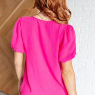 Belong Together Puff Sleeve Blouse-Blouses-Ave Shops-[option4]-[option5]-[option6]-[option7]-[option8]-Shop-Boutique-Clothing-for-Women-Online