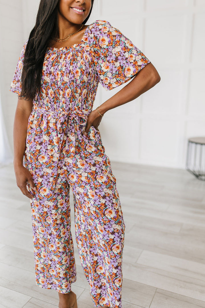 Better Than Fine Floral Jumpsuit-Jumpsuits & Rompers-Ave Shops-[option4]-[option5]-[option6]-[option7]-[option8]-Shop-Boutique-Clothing-for-Women-Online