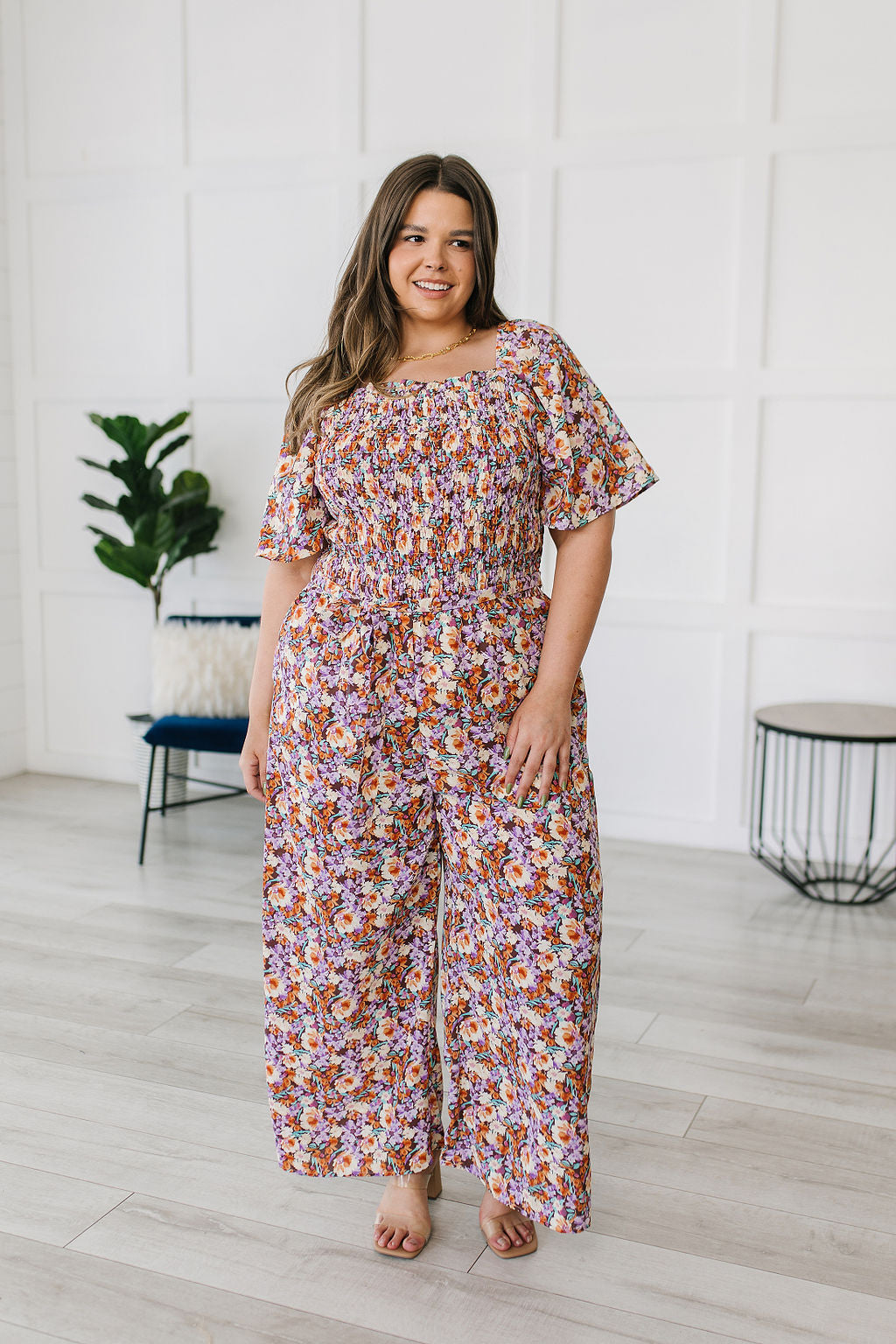 Better Than Fine Floral Jumpsuit-Jumpsuits & Rompers-Ave Shops-[option4]-[option5]-[option6]-[option7]-[option8]-Shop-Boutique-Clothing-for-Women-Online