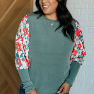 Better Than Usual Floral Detail Top-Tops-Ave Shops-[option4]-[option5]-[option6]-[option7]-[option8]-Shop-Boutique-Clothing-for-Women-Online