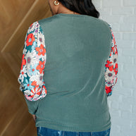 Better Than Usual Floral Detail Top-Tops-Ave Shops-[option4]-[option5]-[option6]-[option7]-[option8]-Shop-Boutique-Clothing-for-Women-Online