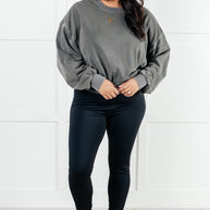 Zenana Beyond the Basics Pullover in Ash Black-Tops-Ave Shops-[option4]-[option5]-[option6]-[option7]-[option8]-Shop-Boutique-Clothing-for-Women-Online