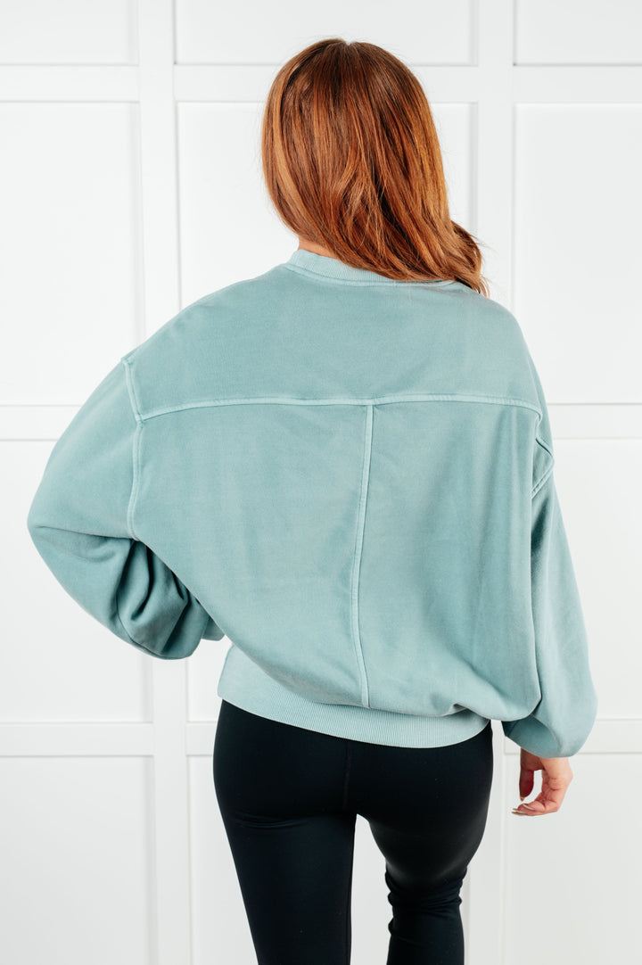 Zenana Beyond the Basics Pullover in Blue Grey-Tops-Ave Shops-[option4]-[option5]-[option6]-[option7]-[option8]-Shop-Boutique-Clothing-for-Women-Online