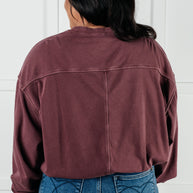 Zenana Beyond the Basics Pullover in Eggplant-Tops-Ave Shops-[option4]-[option5]-[option6]-[option7]-[option8]-Shop-Boutique-Clothing-for-Women-Online