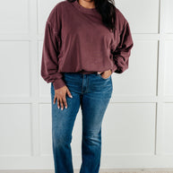 Zenana Beyond the Basics Pullover in Eggplant-Tops-Ave Shops-[option4]-[option5]-[option6]-[option7]-[option8]-Shop-Boutique-Clothing-for-Women-Online