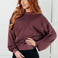 Zenana Beyond the Basics Pullover in Eggplant-Tops-Ave Shops-[option4]-[option5]-[option6]-[option7]-[option8]-Shop-Boutique-Clothing-for-Women-Online