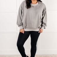 Zenana Beyond the Basics Pullover in Sleet-Tops-Ave Shops-[option4]-[option5]-[option6]-[option7]-[option8]-Shop-Boutique-Clothing-for-Women-Online