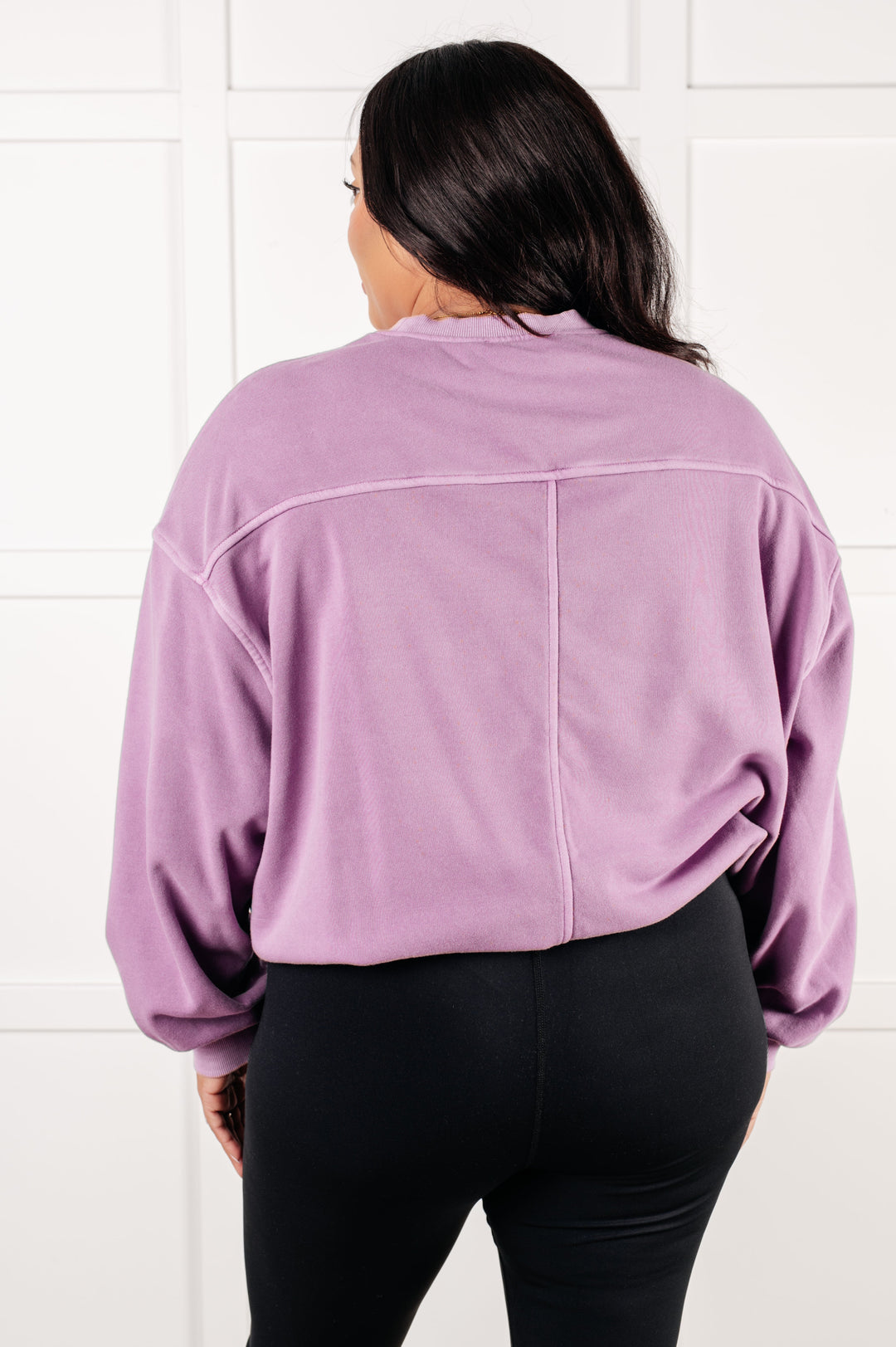 Zenana Beyond the Basics Pullover in Violet-Tops-Ave Shops-[option4]-[option5]-[option6]-[option7]-[option8]-Shop-Boutique-Clothing-for-Women-Online