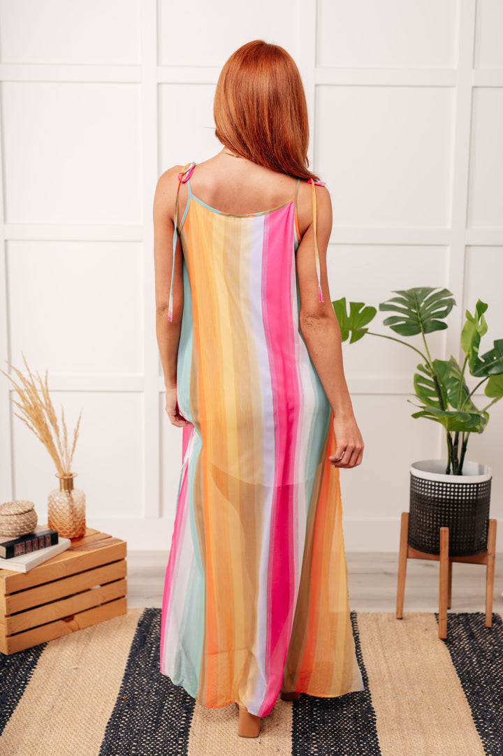 Beyond the Horizon Shoulder Tie Summer Dress-Dresses-Ave Shops-[option4]-[option5]-[option6]-[option7]-[option8]-Shop-Boutique-Clothing-for-Women-Online