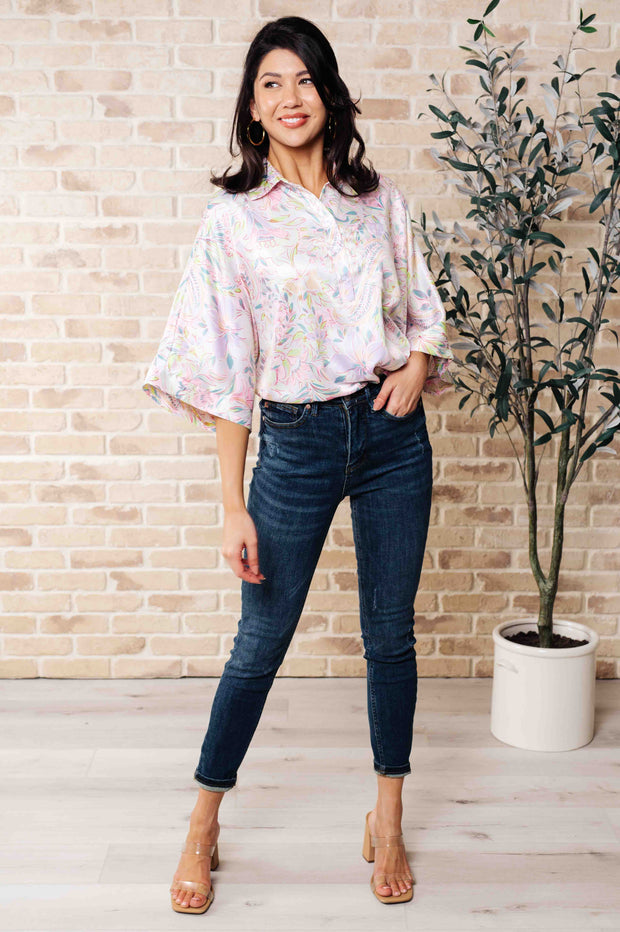 Blissful Botanicals Blouse-Tops-Ave Shops-[option4]-[option5]-[option6]-[option7]-[option8]-Shop-Boutique-Clothing-for-Women-Online