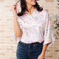 Blissful Botanicals Blouse-Tops-Ave Shops-[option4]-[option5]-[option6]-[option7]-[option8]-Shop-Boutique-Clothing-for-Women-Online
