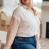 Block Party Button Down-Tops-Ave Shops-[option4]-[option5]-[option6]-[option7]-[option8]-Shop-Boutique-Clothing-for-Women-Online