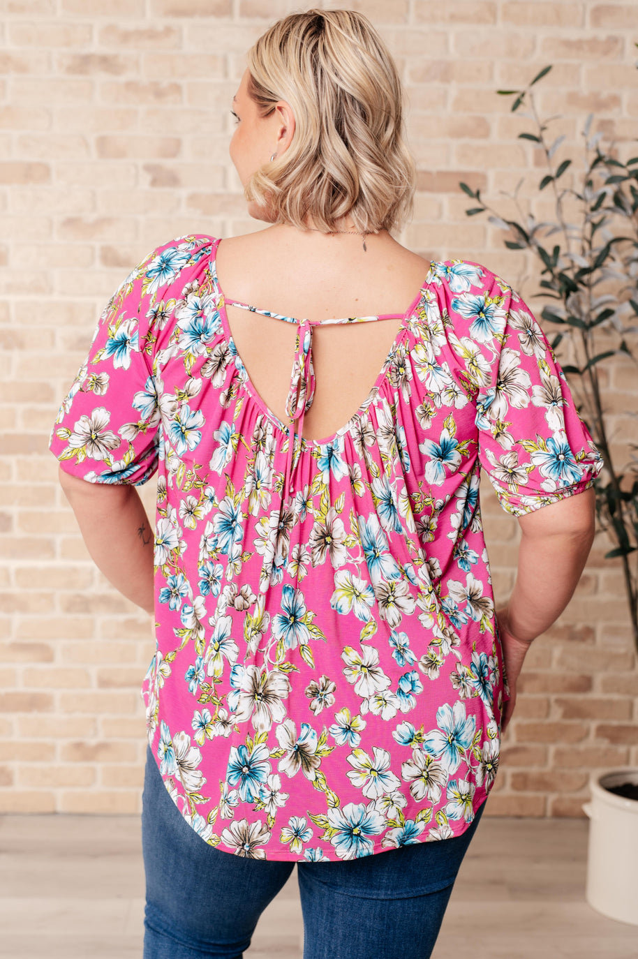 Bloom So Bright Floral Top-Tops-Ave Shops-[option4]-[option5]-[option6]-[option7]-[option8]-Shop-Boutique-Clothing-for-Women-Online