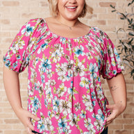 Bloom So Bright Floral Top-Tops-Ave Shops-[option4]-[option5]-[option6]-[option7]-[option8]-Shop-Boutique-Clothing-for-Women-Online