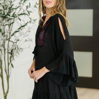 Boheme Bay Swim Cover Up in Black-Womens-Ave Shops-[option4]-[option5]-[option6]-[option7]-[option8]-Shop-Boutique-Clothing-for-Women-Online