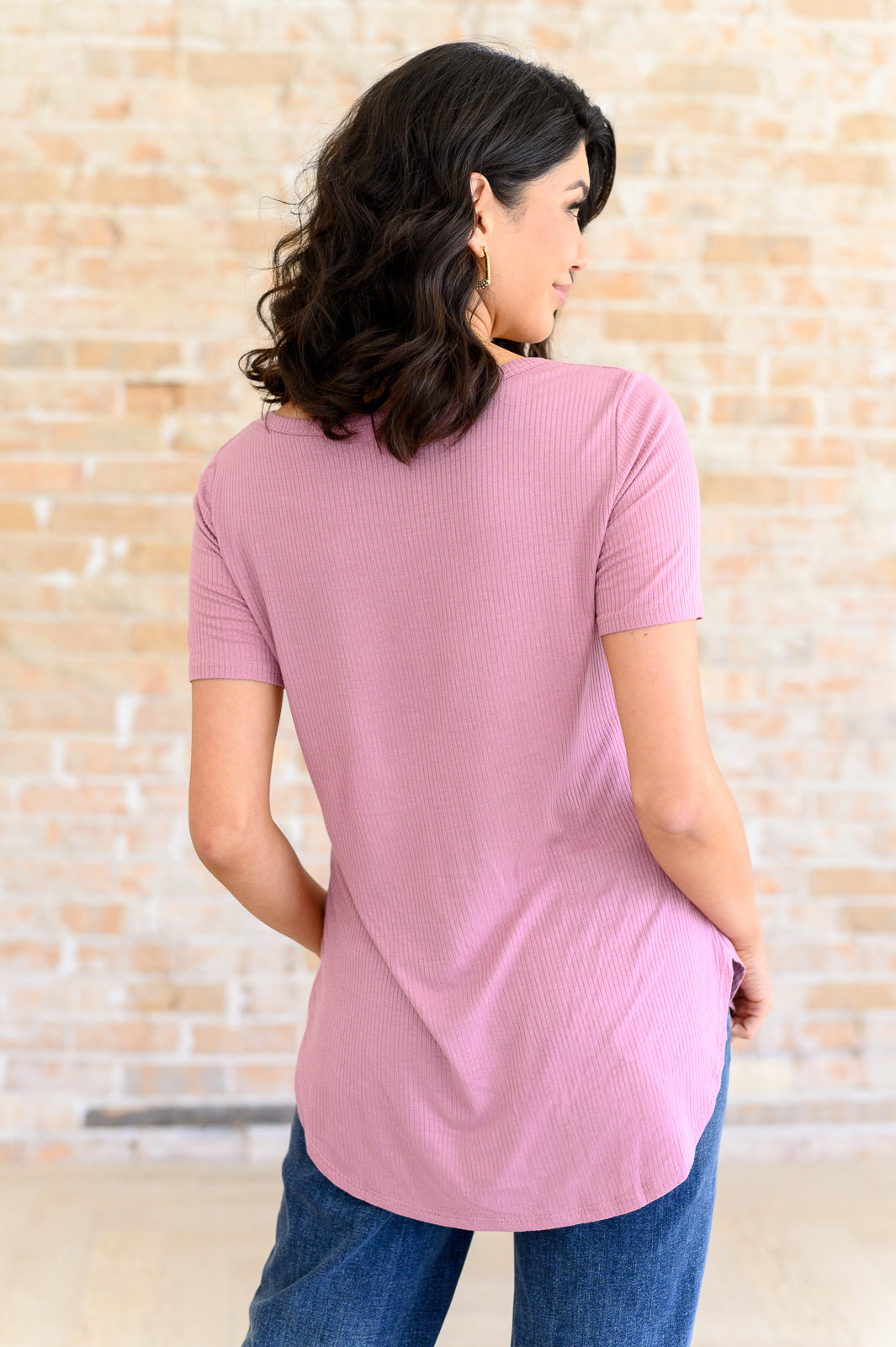 Born and Raised V-Neck Ribbed Top-Tops-Ave Shops-[option4]-[option5]-[option6]-[option7]-[option8]-Shop-Boutique-Clothing-for-Women-Online