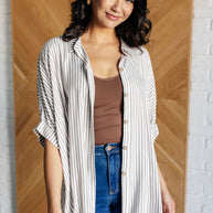 Zenana Boxy Striped Button Up in Mocha-Tops-Ave Shops-[option4]-[option5]-[option6]-[option7]-[option8]-Shop-Boutique-Clothing-for-Women-Online