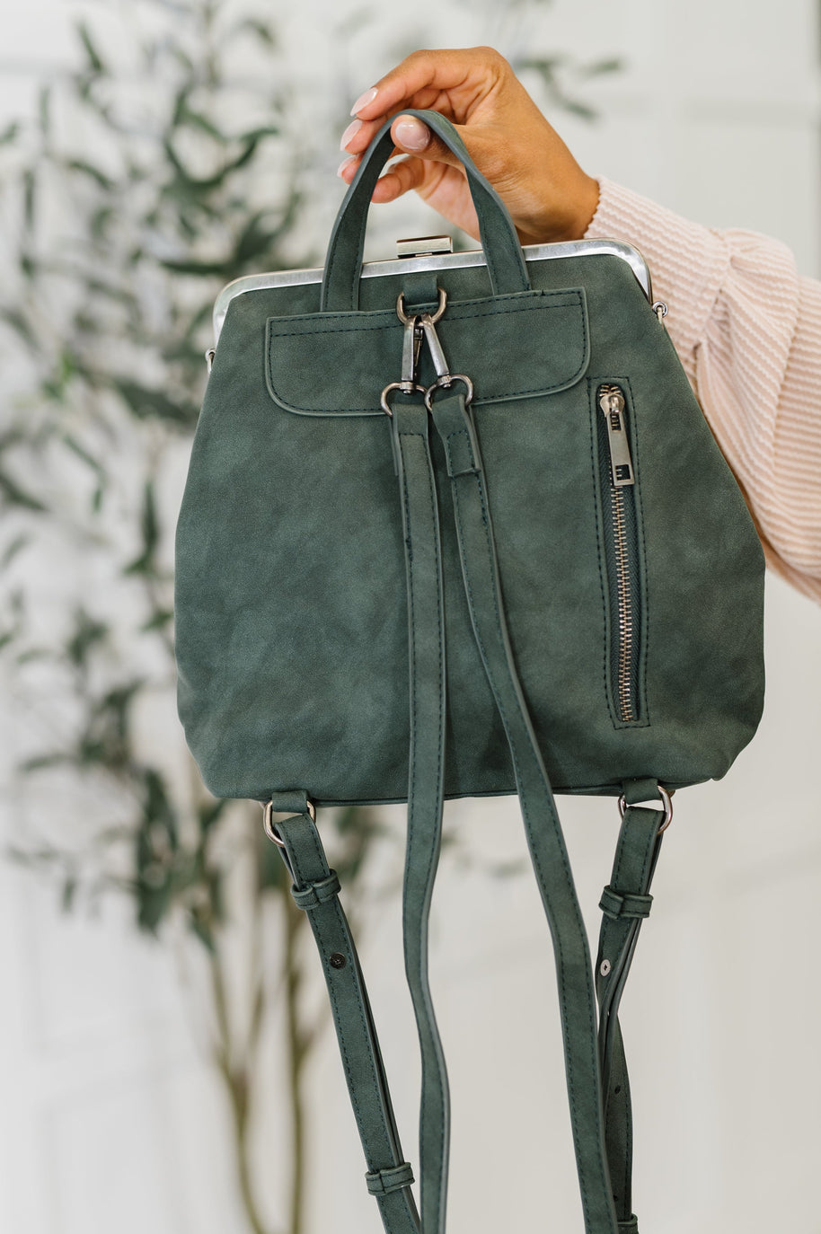 Bridget Backpack in Peacock-Womens-Ave Shops-[option4]-[option5]-[option6]-[option7]-[option8]-Shop-Boutique-Clothing-for-Women-Online