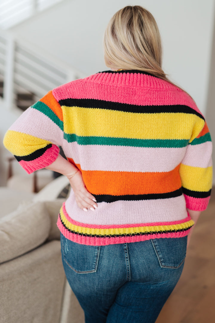 Bright Side Striped Sweater-Tops-Ave Shops-[option4]-[option5]-[option6]-[option7]-[option8]-Shop-Boutique-Clothing-for-Women-Online