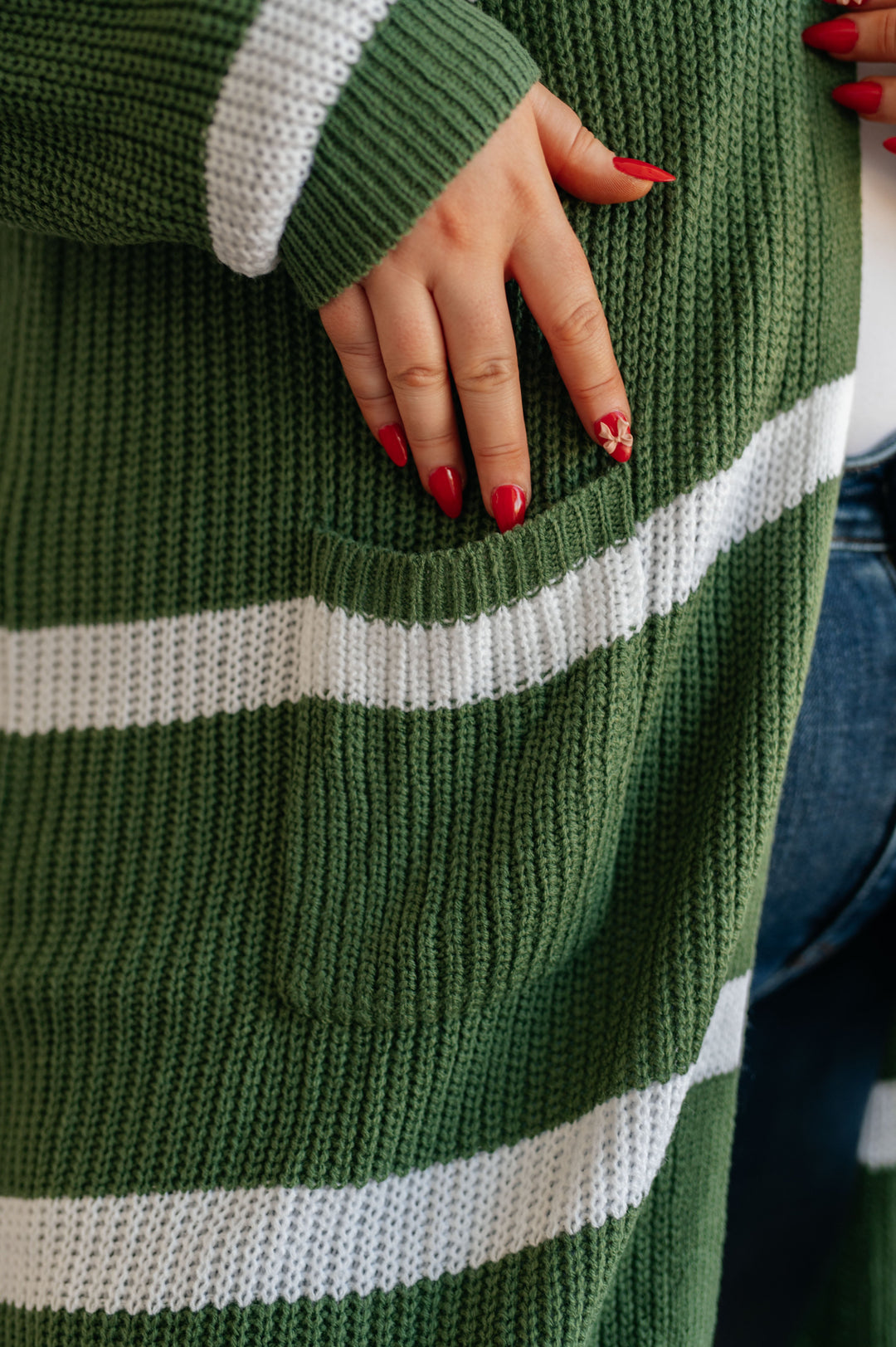 Brighter is Better Striped Cardigan in Green-Layers-Ave Shops-[option4]-[option5]-[option6]-[option7]-[option8]-Shop-Boutique-Clothing-for-Women-Online