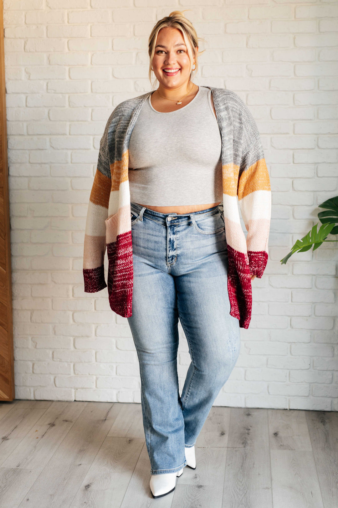 Bring the Warmth Color Block Cardigan-Layers-Ave Shops-[option4]-[option5]-[option6]-[option7]-[option8]-Shop-Boutique-Clothing-for-Women-Online