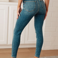 Judy Blue Bryant High Rise Thermal Skinny Jean-Denim-Ave Shops-[option4]-[option5]-[option6]-[option7]-[option8]-Shop-Boutique-Clothing-for-Women-Online