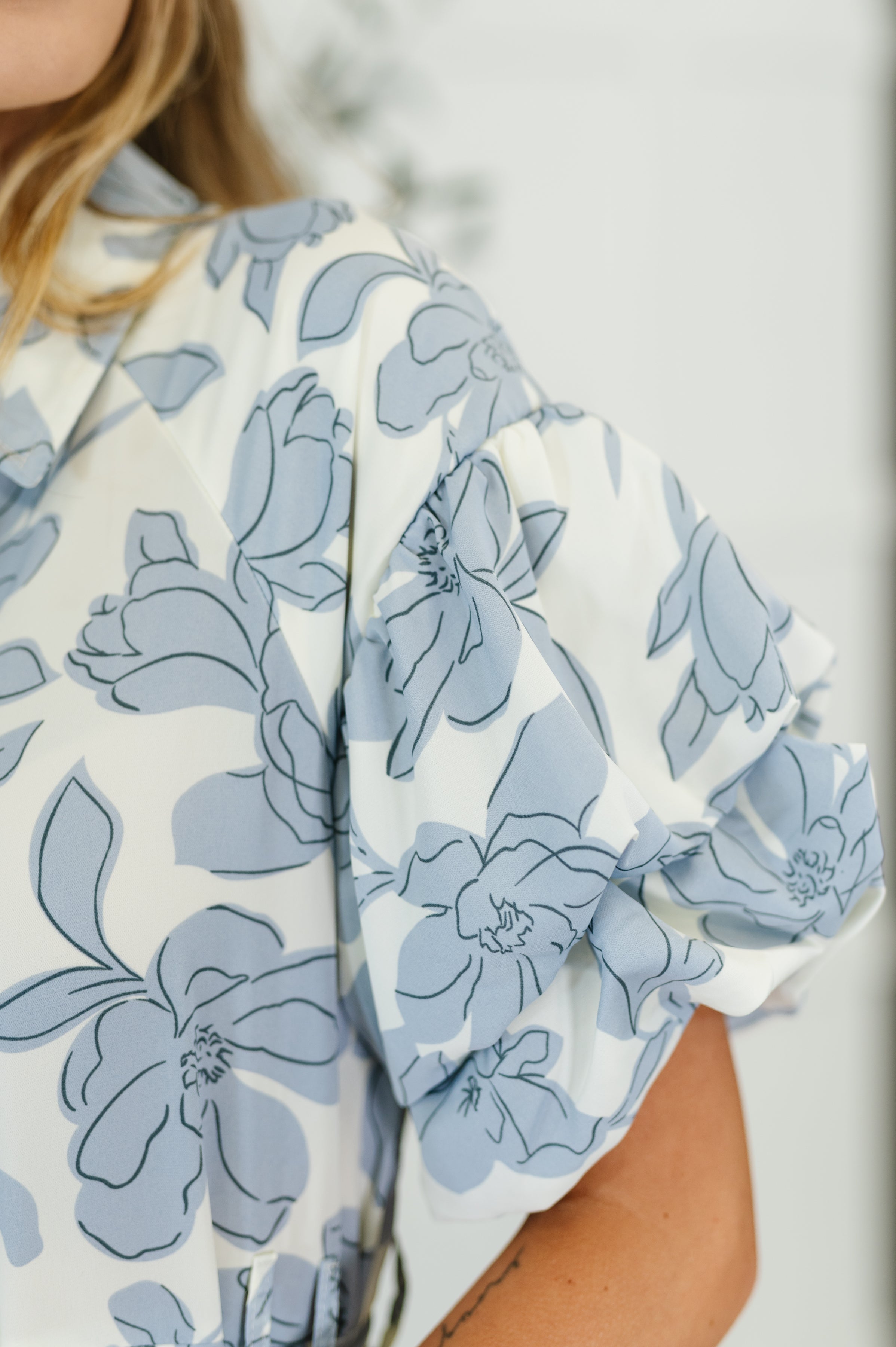 Budding Romance Collared Button-Down Dress-Womens-Ave Shops-[option4]-[option5]-[option6]-[option7]-[option8]-Shop-Boutique-Clothing-for-Women-Online