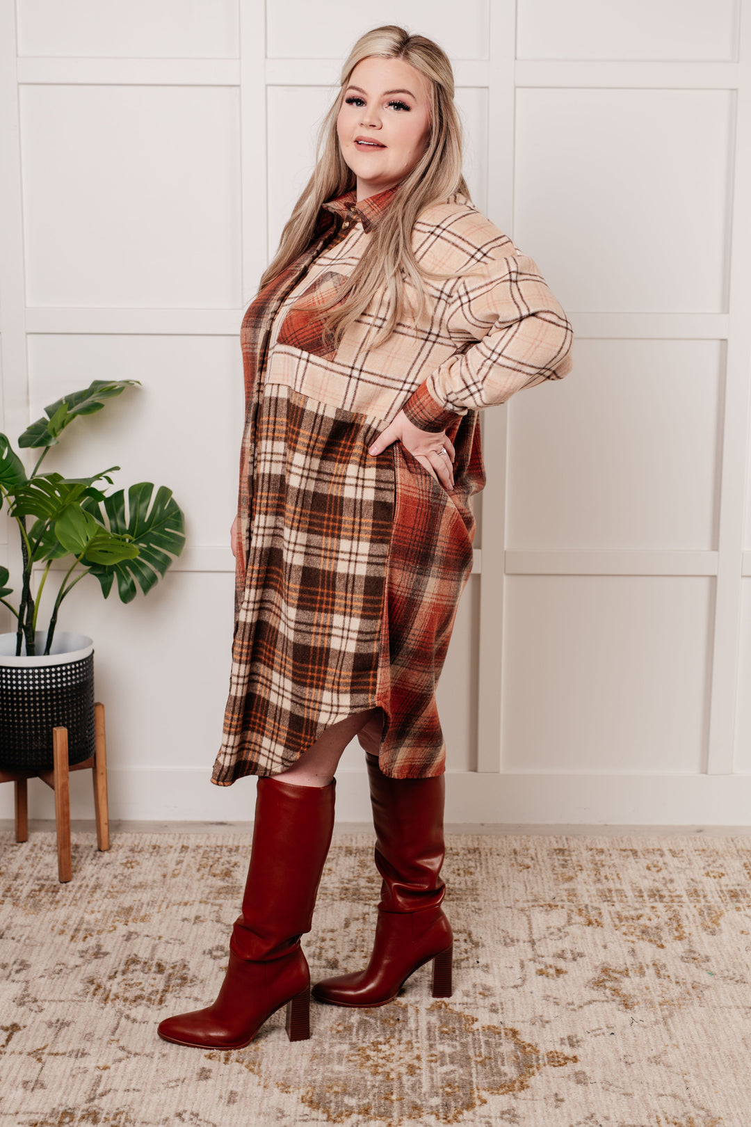 Cabin Fever Flannel Plaid Oversized Shacket-Layers-Ave Shops-[option4]-[option5]-[option6]-[option7]-[option8]-Shop-Boutique-Clothing-for-Women-Online