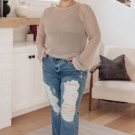 Calming Down Loose Knit Top-Tops-Ave Shops-[option4]-[option5]-[option6]-[option7]-[option8]-Shop-Boutique-Clothing-for-Women-Online